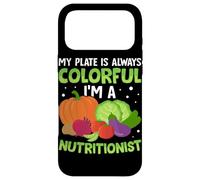 Mon Assiette est Toujours colorée Je suis nutritionniste Coque pour iPhone 17 Pro Max