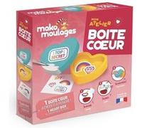 Mon atelier Boite Coeur - Mako Moulages Multicolore G