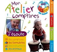 Mon atelier comptines - Livre + CD - Collectif - Formulette Production - broché - Album éveil dès la naissance