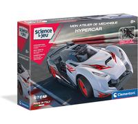Mon Atelier De Mécanique ¿ Hypercar Pour Enfants 8 Ans+ Kit De Construction Voiture De Course Plus De 100 Pièces Interchangeables Instructions 3D Incluses Jouet Éducatif Stem