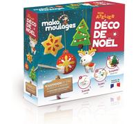 Mon atelier Déco de Noël 39091 Plaster and Paint Craft Kit - Made In France - One Size