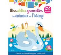 Mon atelier gommettes les animaux de l'étang bleu TU
