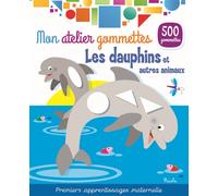 Mon atelier gommettes les dauphins blanc TU