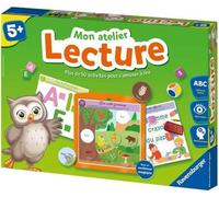 Mon atelier Lecture - Coffret complet éducatif - Apprentissage de la lecture - 50 activités - Ravensburger - Des 5 ans