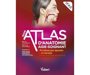 Mon atlas d'anatomie aide-soignant: 90 schémas pour apprendre et s'entraîner