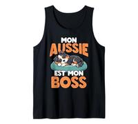 Mon Aussie Est Mon Boss Chien Débardeur