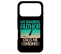 Mon auteur préféré m'appelle Maman de l'auteur écrivain Coque pour iPhone 17 Pro