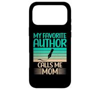 Mon auteur préféré m'appelle Maman de l'auteur écrivain Coque pour iPhone 17 Pro Max