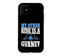 Mon Autre Chauffeur est Un ambulancier de Gurney Coque pour iPhone 11