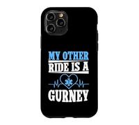 Mon Autre Chauffeur est Un ambulancier de Gurney Coque pour iPhone 11 Pro