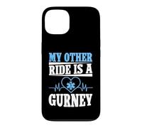 Mon Autre Chauffeur est Un ambulancier de Gurney Coque pour iPhone 13