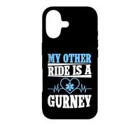 Mon Autre Chauffeur est Un ambulancier de Gurney Coque pour iPhone 17