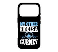 Mon Autre Chauffeur est Un ambulancier de Gurney Coque pour iPhone 17 Pro