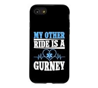 Mon Autre Chauffeur est Un ambulancier de Gurney Coque pour iPhone SE (2020) / 7/8