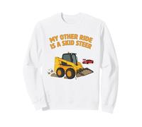 Mon Autre Chauffeur est Un conducteur d'équipement Lourd avec Une chargeuse compacte Sweatshirt