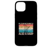 Mon Autre Instrument est Aussi Un harpiste Amusant harpiste Coque pour iPhone 15 Plus