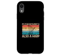 Mon Autre Instrument est Aussi Un harpiste Amusant harpiste Coque pour iPhone XR