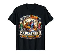 Mon Autre Passe-Temps explique Pourquoi il a Fallu si Longtemps Soudeur T-Shirt Graphique avec Valeur