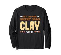 Mon Autre t-Shirt Clay Pottery on It Creative Manche Longue