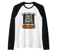 Mon Autre véhicule est 18 Wheels Trucker Manche Raglan