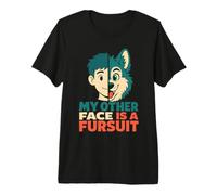 Mon Autre Visage est Un Loup à Fourrure T-Shirt Haut de Gamme
