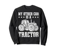 Mon Autre Voiture est Un Tracteur Funny Farm Sweatshirt