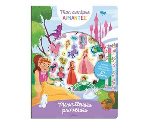 Mon aventure aimantée - Merveilleuses princesses - Pedro Riquelme - Auzou Philippe Eds - cartonné - Document jeunesse