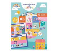 Mon aventure aimantée - mon calendrier de la semaine