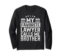 Mon Avocat préféré m'appelle Brother Firm Student Law School Manche Longue