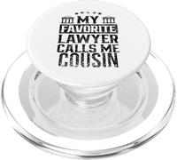 Mon Avocat préféré m'appelle Cousin Cabinet Étudiant École de Droit PopSockets PopGrip pour MagSafe
