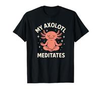 Mon Axolotl médite, drôle, Mignon, Vintage T-Shirt Graphique avec Valeur