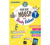 Mon bac HGGSP en studyfiches - Tle générale Bac 2027 fiches visuelles et quiz pour réussir le bac - Florence Holstein - Hatier - ebook (ePub) - Scolaire / Universitaire