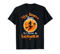 Mon Balai s'est cassé Alors Je suis devenu Un Costume T-Shirt Graphique avec Valeur