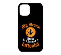 Mon Balai s'est cassé Alors Je suis devenue Une sorcière tatoueuse Coque pour iPhone 12/12 Pro