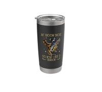 Mon balai s'est cassé alors maintenant je monte une sorcière dragon Gobelet isotherme en acier inoxydable double paroi