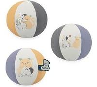 Mon Ballon Chaton et Chiot Multicolore Beige