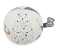 Kaloo - Ballon souple bébé - Mon ballon chiot - Sensoriel dès 6 mois, léger, multicolore beige