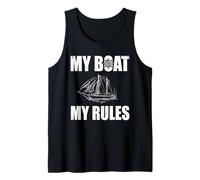 Mon Bateau My Rules Un propriétaire de voilier Amusant Débardeur