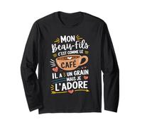 Mon Beau-Fils comme Le Café - Cadeau Humour Café Manche Longue