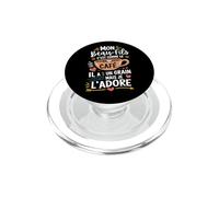 Mon Beau-Fils comme Le Café - Cadeau Humour Café PopSockets PopGrip pour MagSafe
