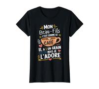 Mon Beau-Fils comme Le Café - Cadeau Humour Café T-Shirt Graphique avec Valeur