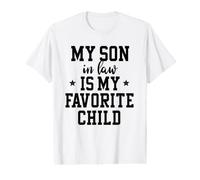 Mon Beau-Fils est Mon Enfant préféré, Belle-mère, Cadeaux à Maman T-Shirt Graphique avec Valeur