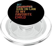 Mon Beau-Fils est Mon Enfant préféré drôle - Fille remplacée PopSockets PopGrip pour MagSafe