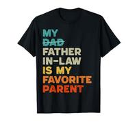 Mon beau-père est mon parent préféré Fête des pères amusante T-Shirt