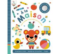 Mon bel imagier - À la maison - Pour éveiller la curiosité des tout-petits - Ian Worrall-Dutton - 1 2 3 Soleil - cartonné - Album éveil dès la naissance