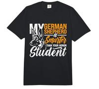 Mon Berger Allemand est Un Berger Plus Intelligent, Papa Berger Allemand Comfort Colors Adult Heavyweight T-Shirt