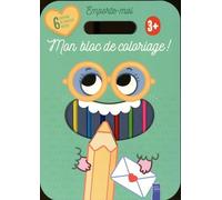 Mon bloc de coloriage vert 3+ - Collectif - Yoyo Books - broché - Document jeunesse