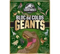 Jurassic World - Mon bloc de colos géants (éd. n°1): Grand bloc de coloriage