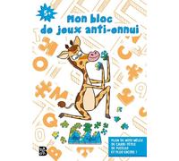 Mon bloc de jeux anti-ennui 5+ - Collectif - Le Ballon Eds - broché - Livre-jeu