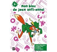 Mon bloc de jeux anti-ennui 8+ - Collectif - Le Ballon Eds - broché - Livre-jeu